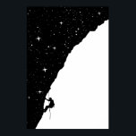 night climbing poster<br><div class="desc">night climbing</div>