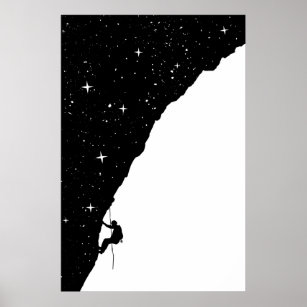 night climbing poster
