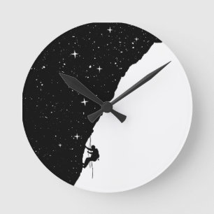 Night climbing round clock