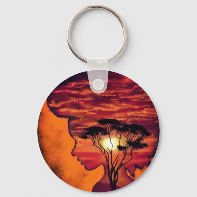 Night Desire - Fantasy Key Ring (Front)
