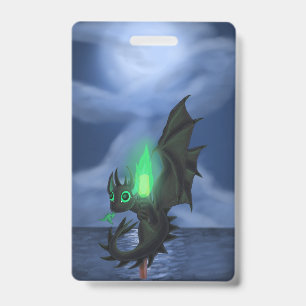 Night Dragon ID Badge