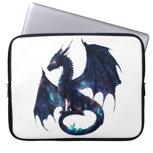 Night dragon laptop sleeve (Front)