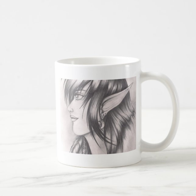 Night Elf.jpeg Coffee Mug (Right)
