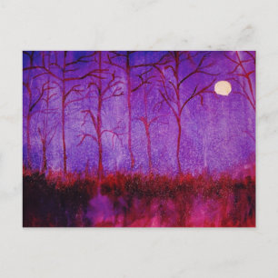 Night Enchanted Postcard