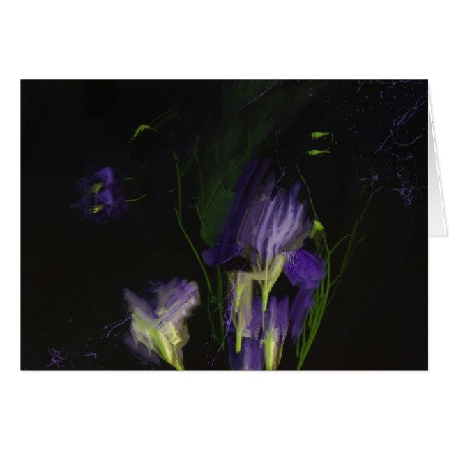 Night expression Card (Front Horizontal)