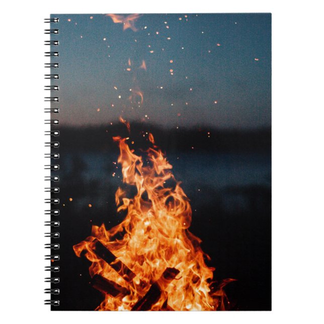 night fire notebook (Front)
