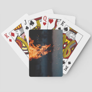 night fire playing cards