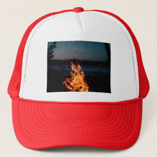 night fire trucker hat