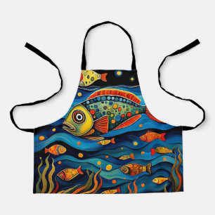 Night Fish Apron