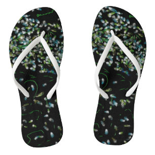 Night Flight Flip Flops