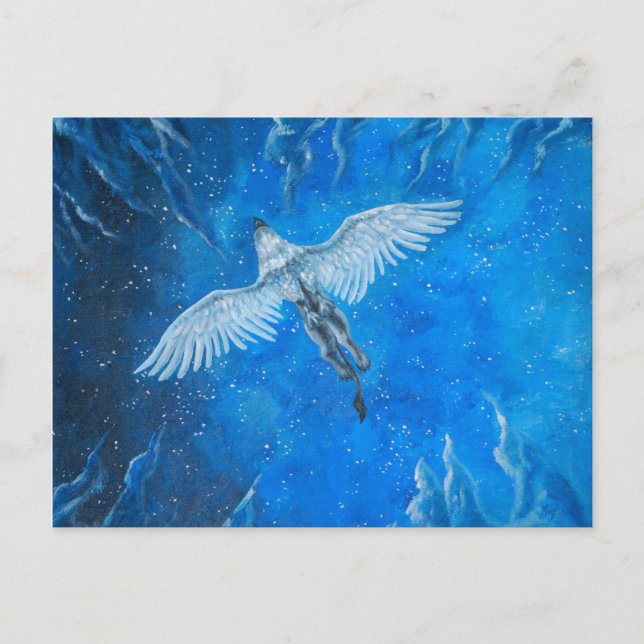 Night Flight Postcard (Front)