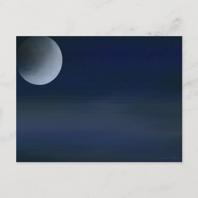 Night fog post card (Front)