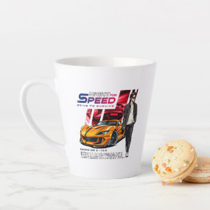 Night for Speed    Latte Mug
