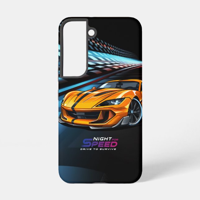 Night for Speed |  Samsung Galaxy S22 Case (Back)