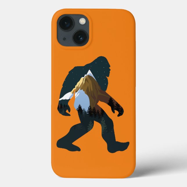 Night Forest Bigfoot Case-Mate iPhone Case (Back)