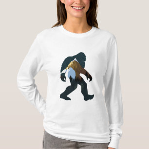 Night Forest Bigfoot T-Shirt