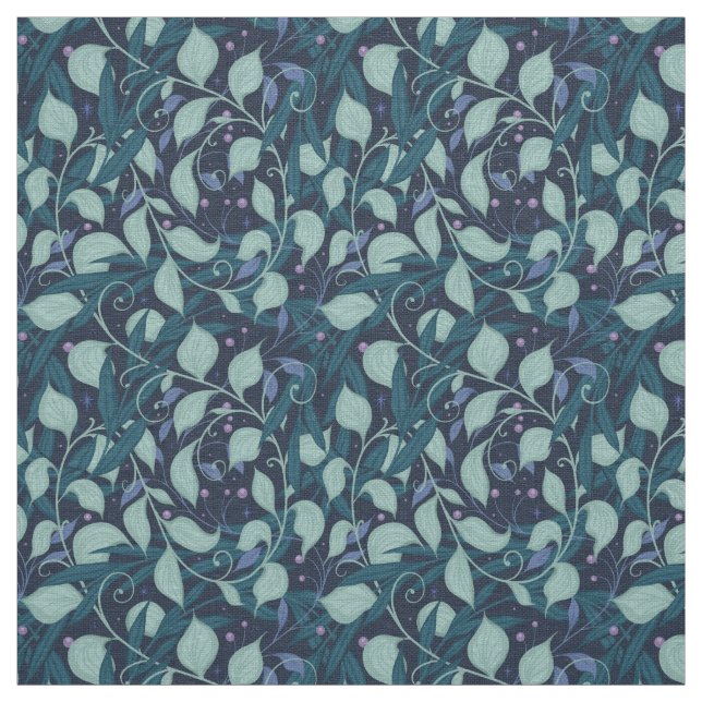 Night garden fabric (Swatch)