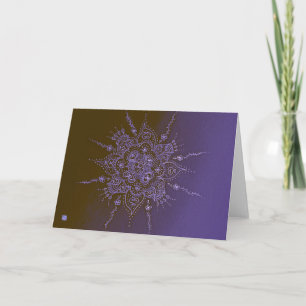 Night Garden Greeting Card