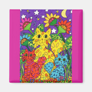 Night Garden Magnet