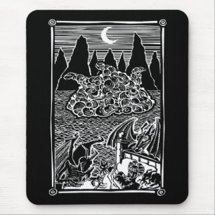 Night-Gaunts Mouse Pad