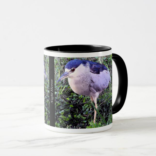 Night Heron Mug (Front Right)