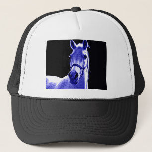 Night Horse Trucker Hat