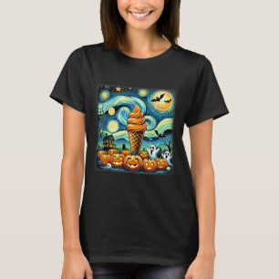 Night Ice Cream Cone Halloween T-Shirt