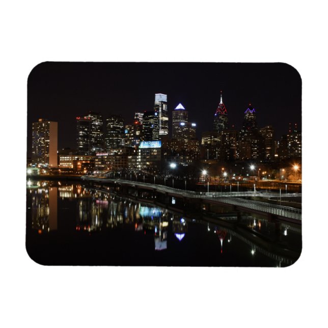 Night in Philly Magnet (Horizontal)