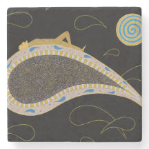 Night Journey - Marble Stone Coaster