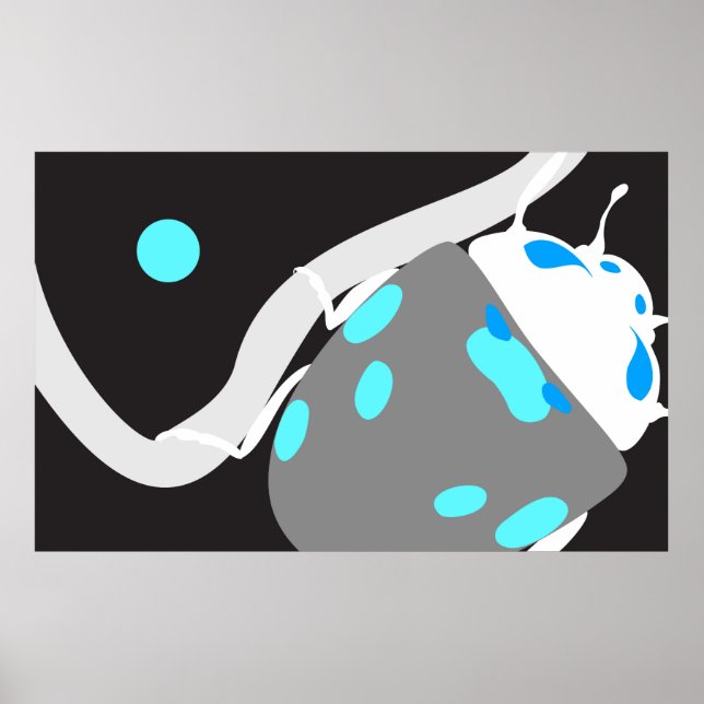 Night lady bird poster (Front)