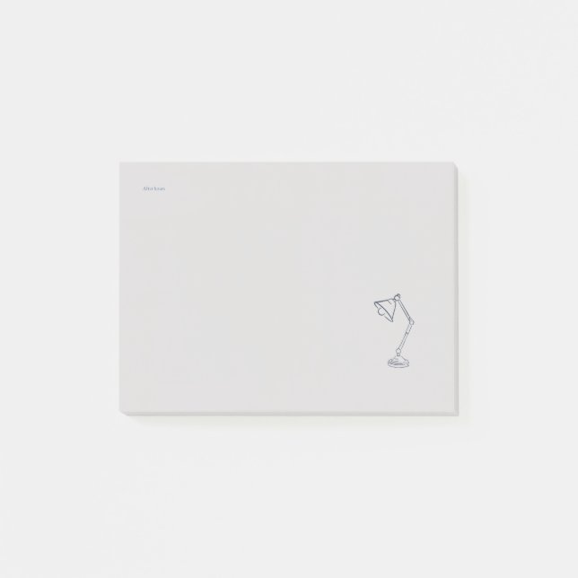 Night Lamp-Cartographer-Post-It Notes (Front)