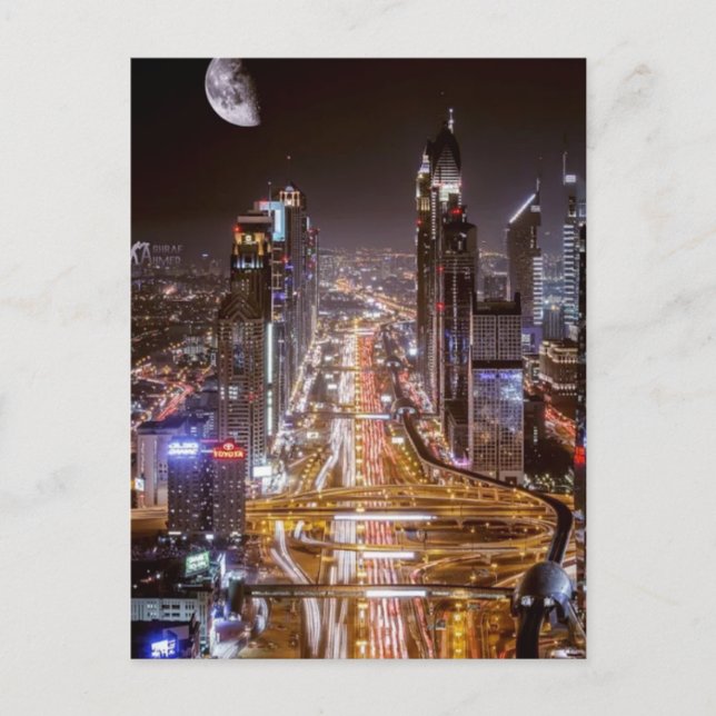 Night Life Postcard (Front)