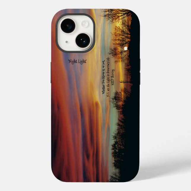 *'Night Light' design Case-Mate iPhone Case (Back)