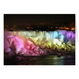 Night Lights on American Falls