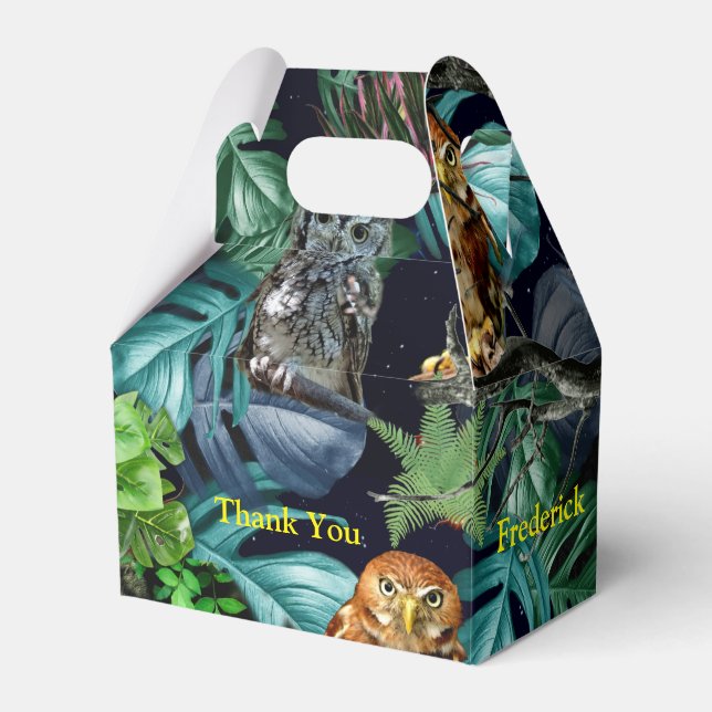 Night-live party celebration theme favour box (Front Side)