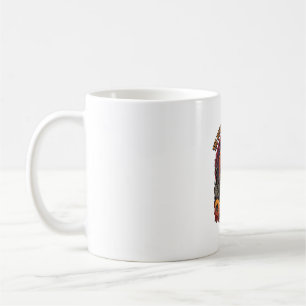 Night Living Dead Halloween Haunted House Witch Sk Coffee Mug