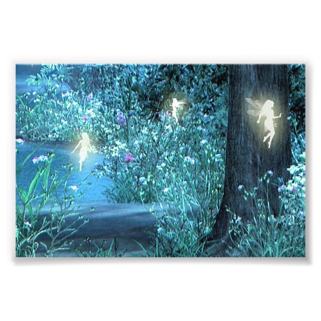 Night magic fairy 6x4 photo print (Front)