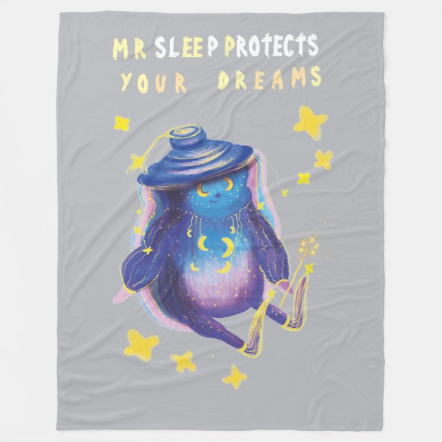 night magic hero fleece blanket (Front)