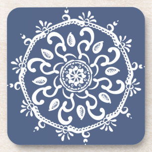 Night Mandala Coaster