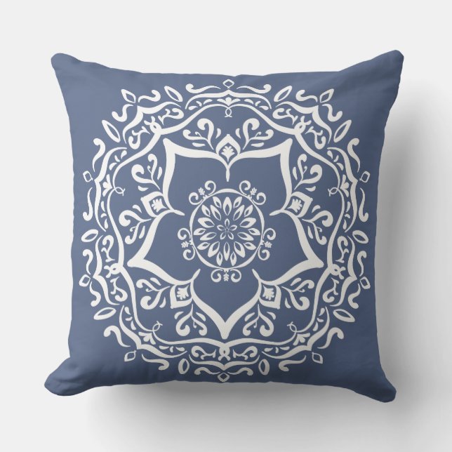 Night Mandala Cushion (Front)