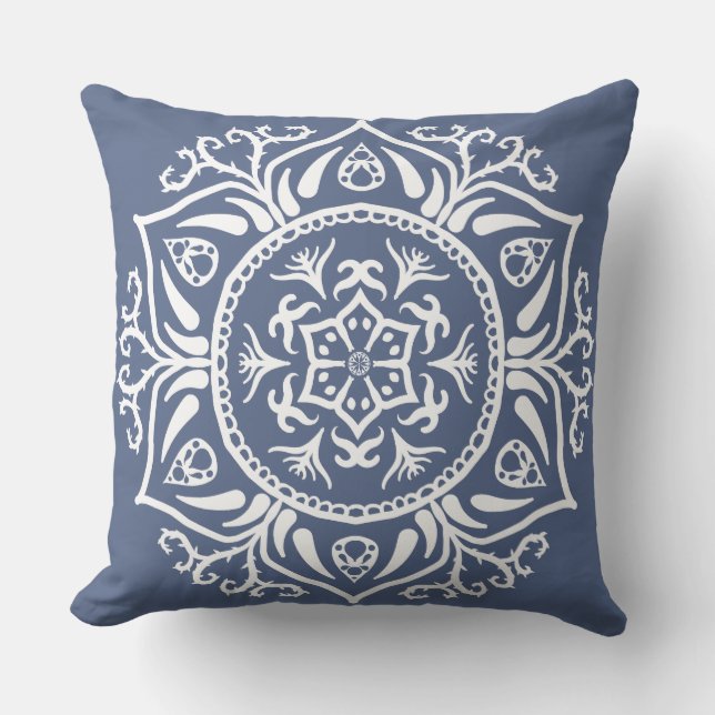 Night Mandala Cushion (Front)