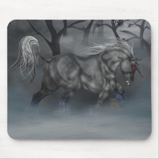 Night Mare Smoke Mouse Pad