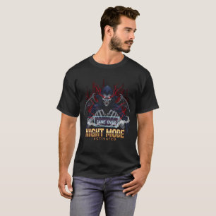 Night Mode Activated Vampire Gamer Shirt Funny G