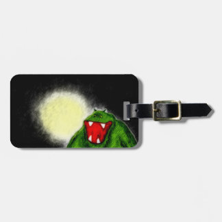 Night Monster Luggage Tag