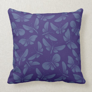 night moth butterflies background cushion