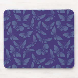 night moth butterflies background mouse pad