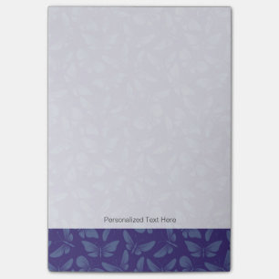 night moth butterflies background post-it notes