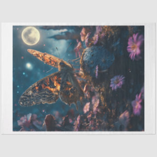 Night Moth Tissue Paper