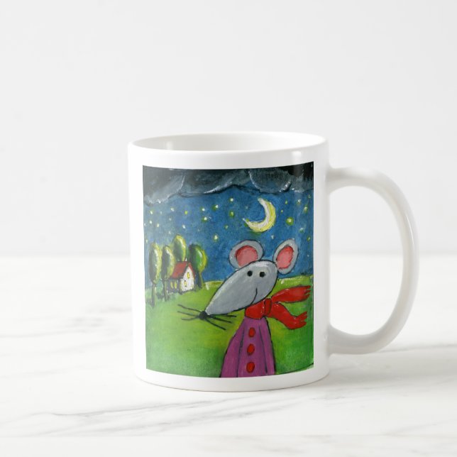 Night Mouse Coffee Mug (Right)
