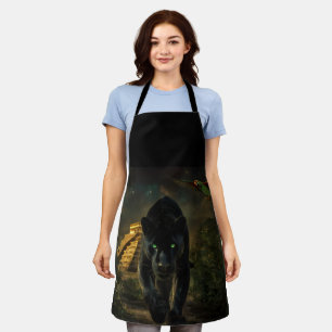 : Night Mysteries: Jaguar, Macaw, and Pyramid Apron